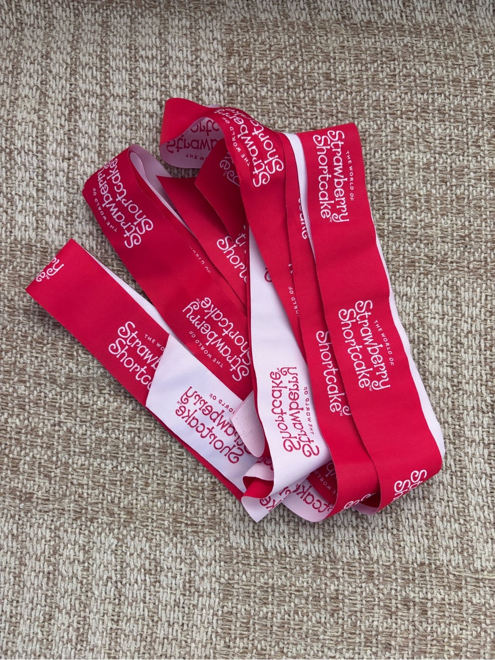 Strawberry shortcake ribbons